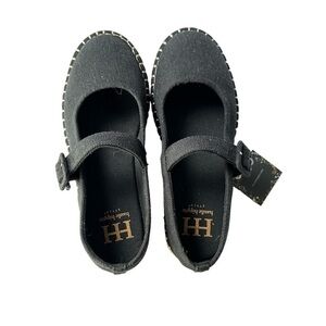 Haute Hippie Cecily Women’s Shoes Espadrilles Mary Jane Black Size 8